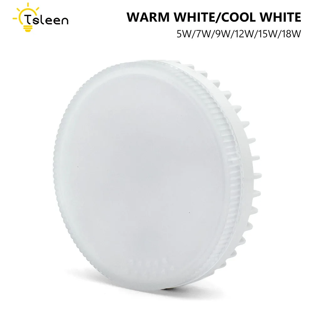 

4pcs led lamp gx53 cabinet lamp 5w 7w 9w 12w 15w 18w ac 85~265v warm white cold white smd2835 led bulb light for livingroom