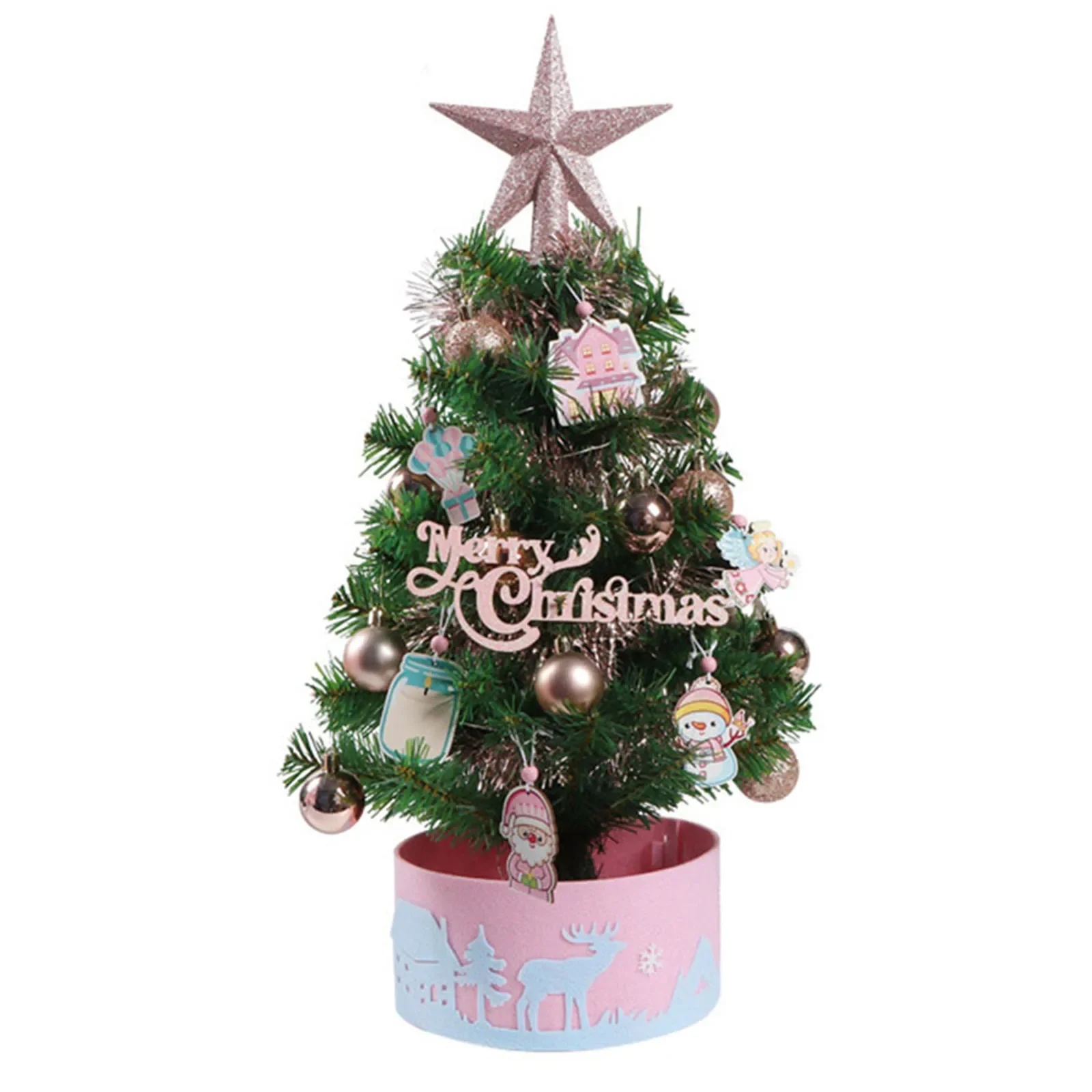 

Рождественское празднование 60 см Рождественская елка 60 см Семейный орнамент «сделай сам» Праздничное украшение стола ПВХ Пластиковая рождественская елка