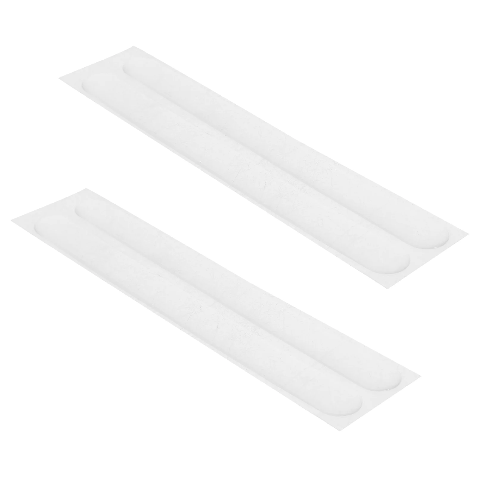 2 Pcs Protective Strip Bumper Bumpers Anti-scratch Door Protector Silica Gel Car Door-side