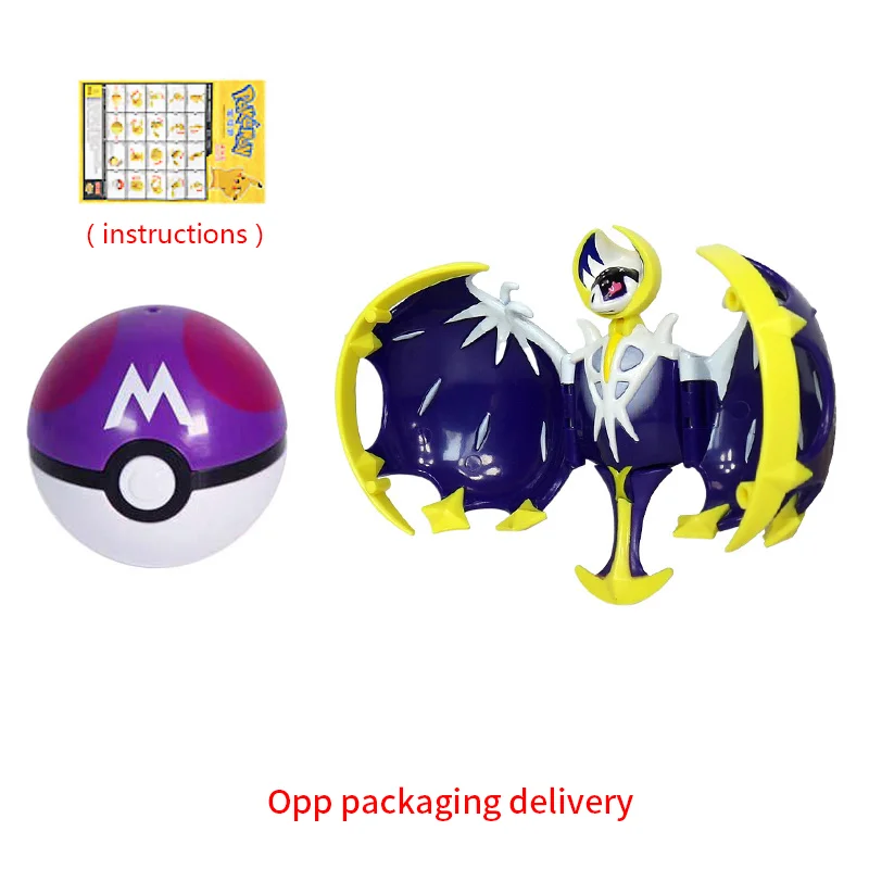 Pokemon Figuren Spielzeug Anime Action Pikachu Dragonite Gengar Mew Snorlax Gyarados Lapras Pokeball Lunala Kinder Geschenk