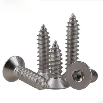 1Best 1pcs M8 Stainless Steel Countersunk Head Hexagonal Self Tapping Screw Flat Head Screws bolt bolts 60mm-100mm length