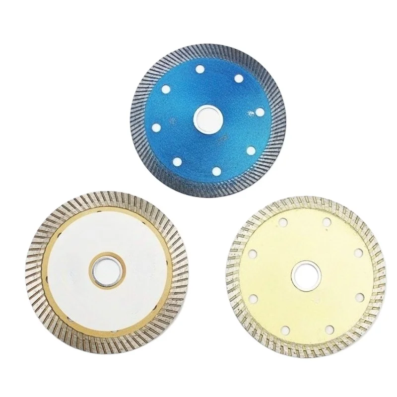 105mm Ultra-Thin Diamond Tile Cutting Disc, Dry Cut Saw Blade for Porcelain Ceramic Tile, 110mm Angle Grinder