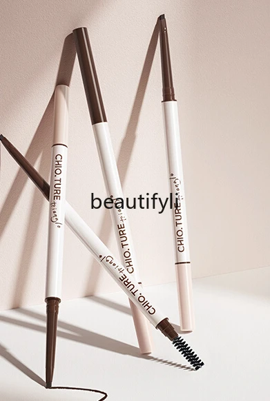 

Triangular eyebrow pencil Long-lasting double-headed extremely thin eyebrow pencil