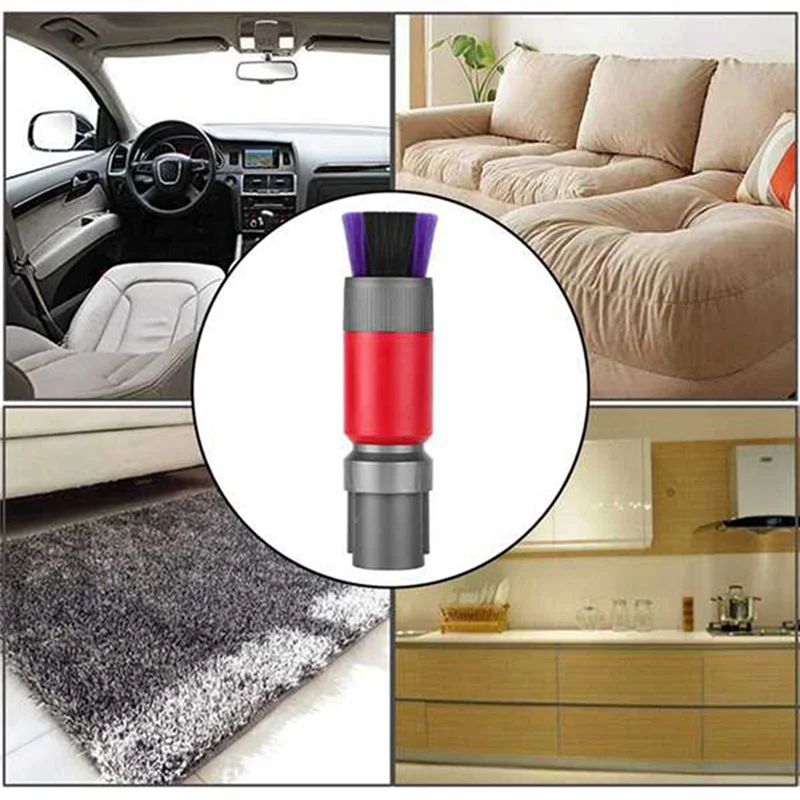 Accessories Dusting Brush For Dyson V6 DC44/45/52/58/59 Replacement Vacuum Cleaner With Trigger Lock,Requisite