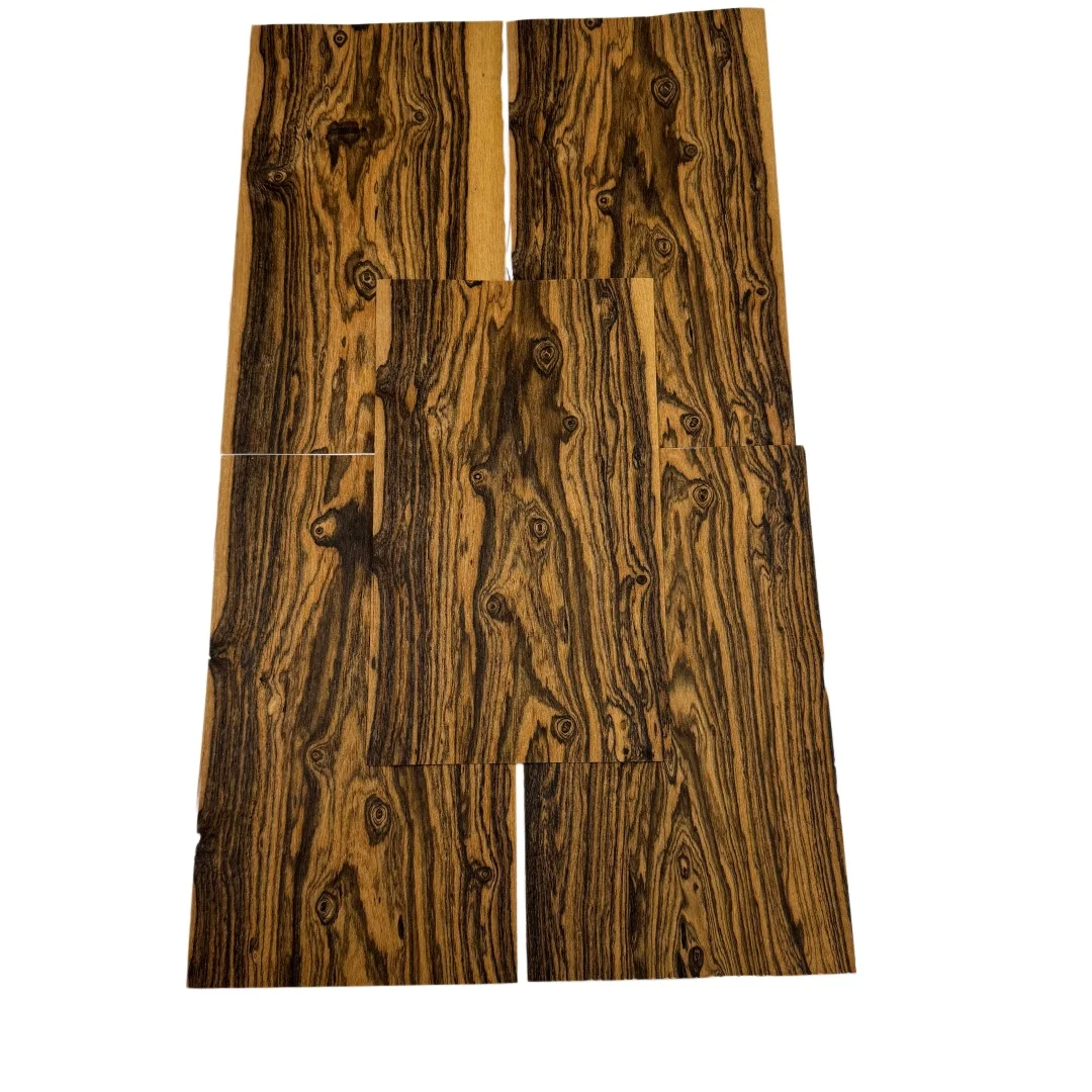 5Pcs 0.5mm Natural Mexican Rosewood Veneer, Guitar Body Veneer, Door Panel Veneer, Cabinet Refinishing, Size 20x14cm