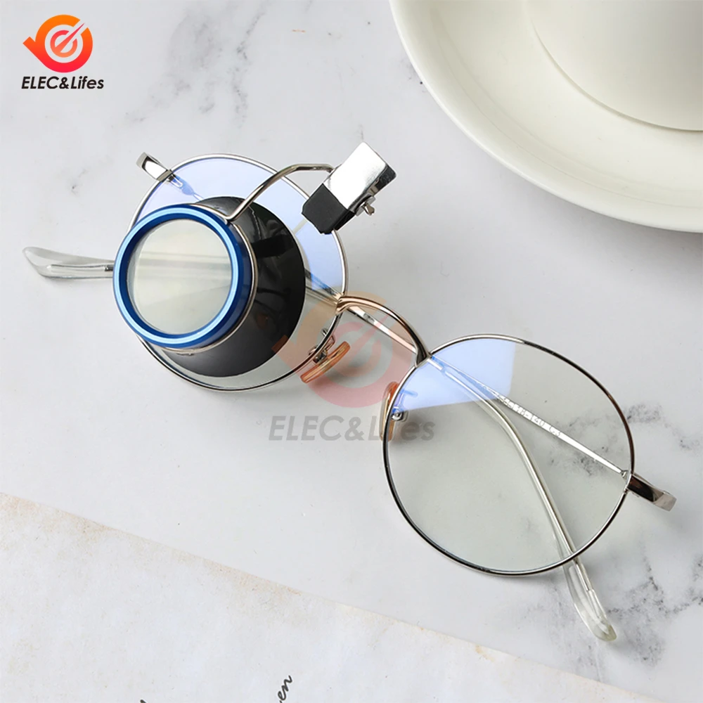 10X Loupe for Watchmaker jewelry Watch Repair Accessories with Headband Magnifying Glasses Lens Watch Repairing Magnifier Tools