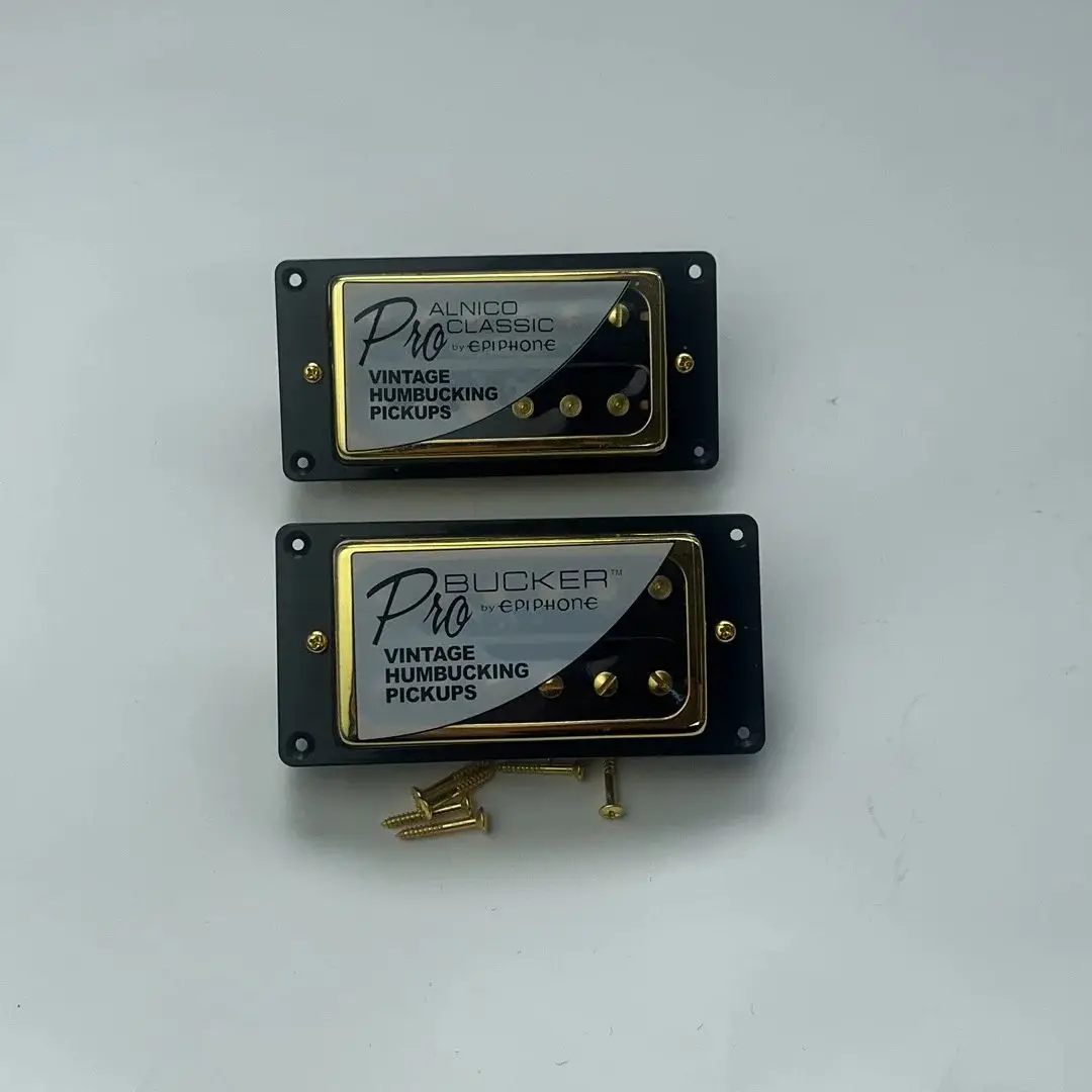

1 Set Original Genuine Epi LP Standard PRO Electric Guitar Probucker Alnico Vintage Humbucker Pickups