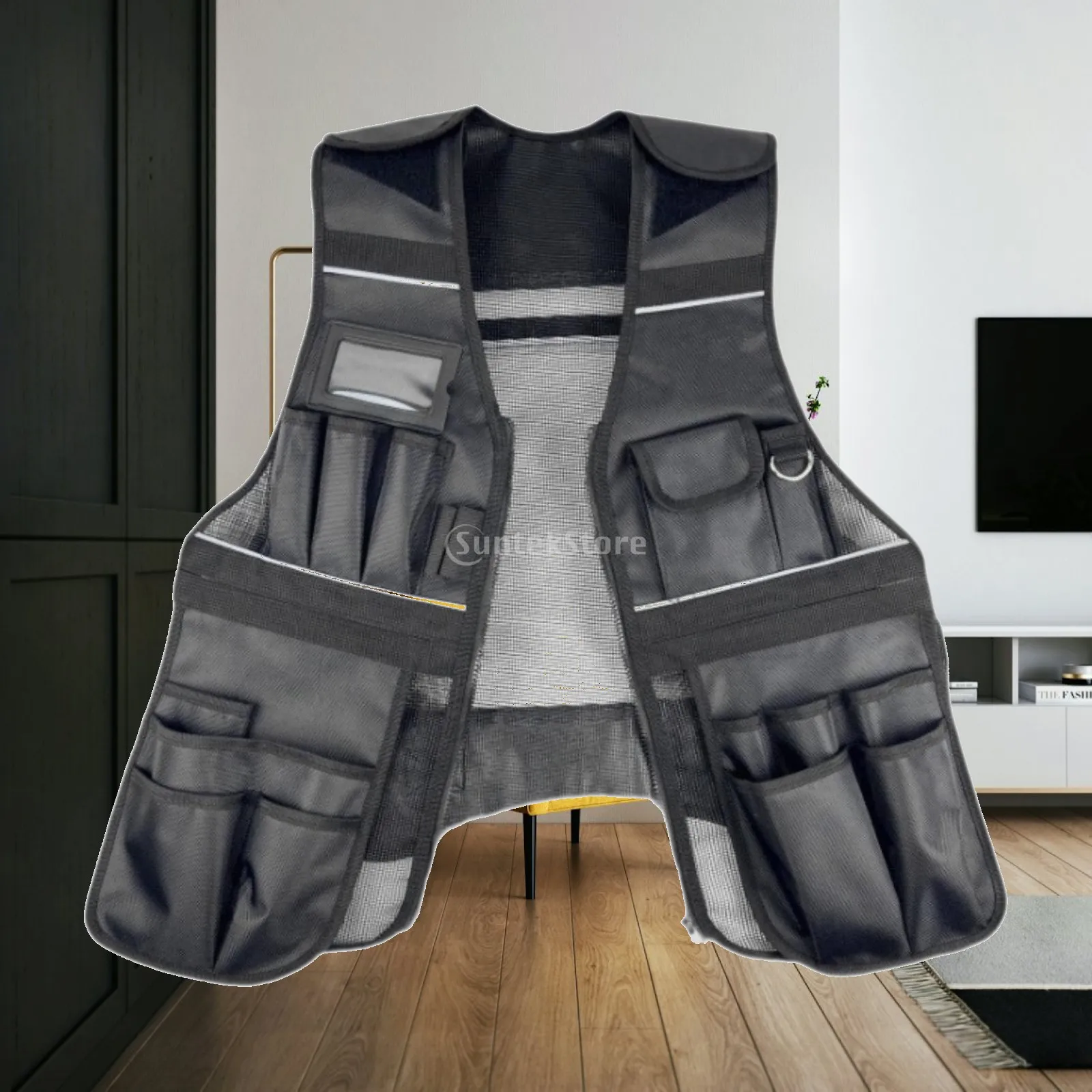 Tool Vest, Electrician Tool Vest, Adjustable Practical Multifunctional