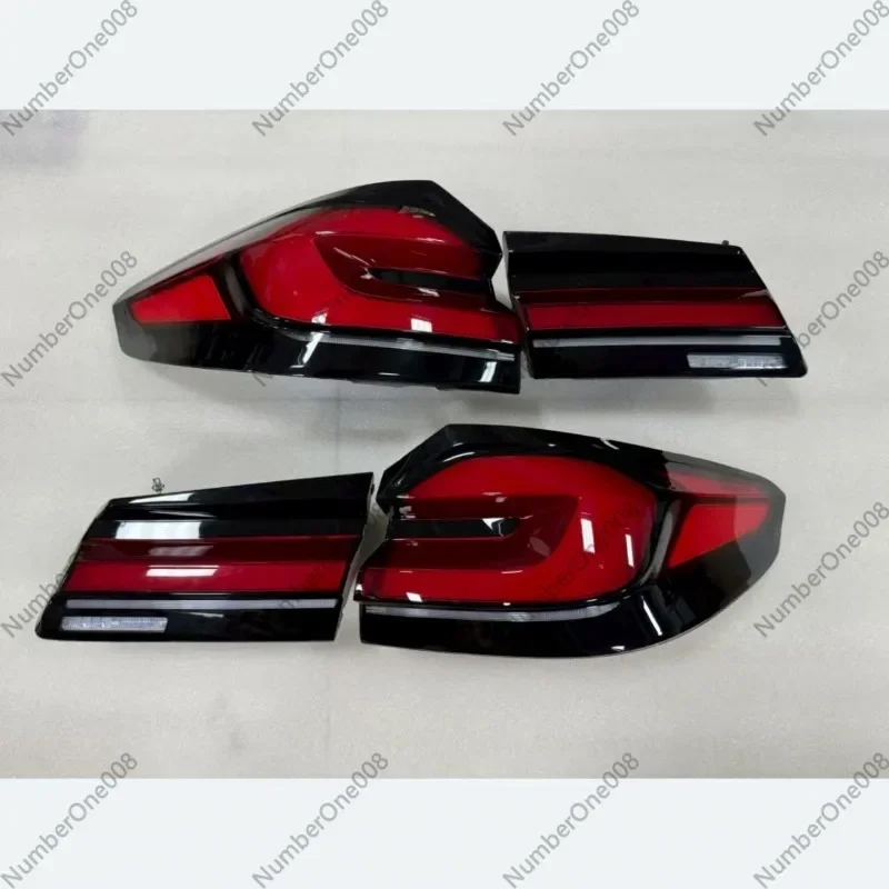 LED Tail Light Assembly Rear Lamp Upgrade with Sequential Turn Signal for E60 F10 Left Hand Drive