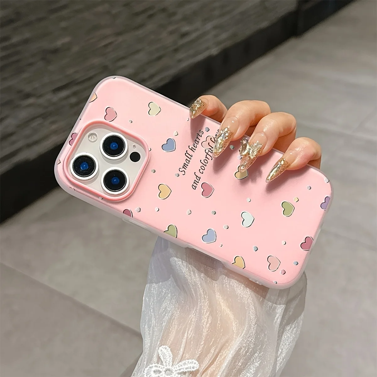 Heart Phone Case For Samsung Galaxy S26 S25 S22 S24 S23 Ultra Plus A54 A55A36 A37 A56 Jelly Protector Colorful 3D Heart Cover view 6