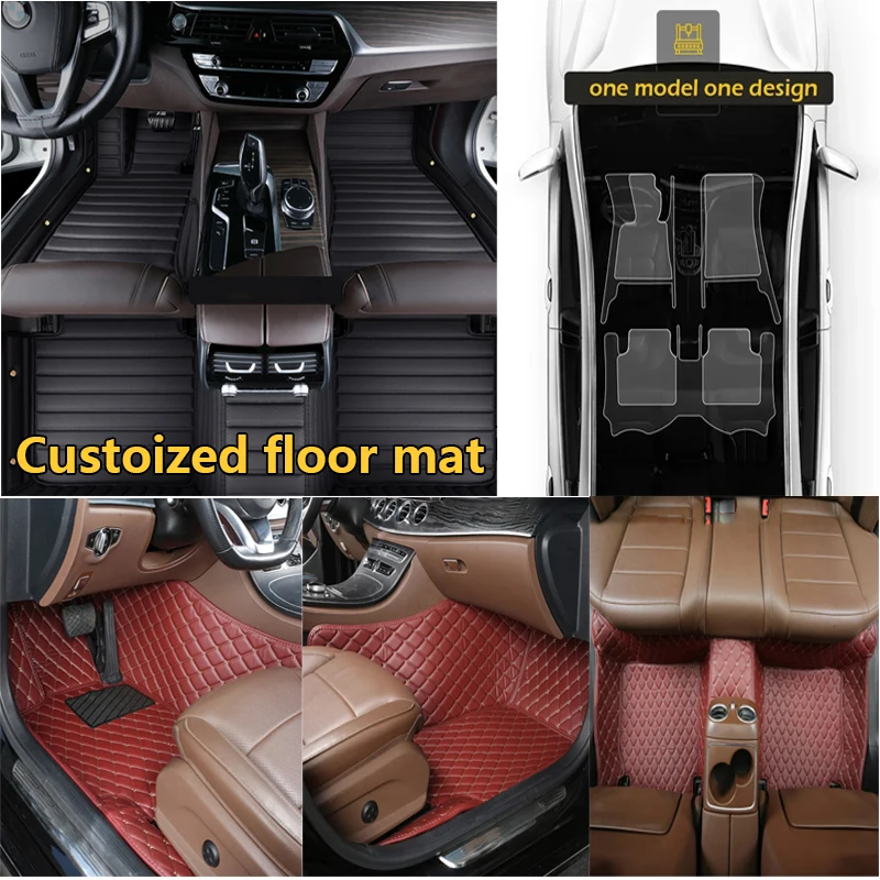 

3PCS Custom 3D Full Coverage Car Floor Mats for Audi e-tron 2018-2023 Q2L Q3 Q3 Sportback 2020-2023 Interior Accessories Carpet