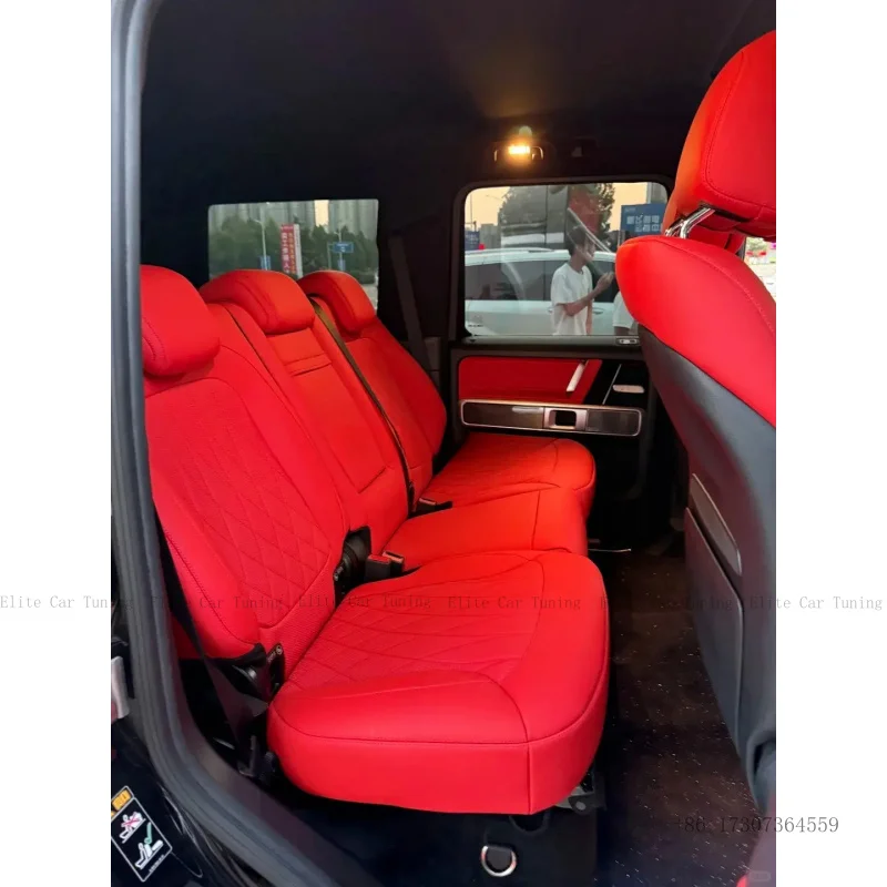 Custom Made for Car Seat Cover for 5 Seat Covers Luxury High Quality Leather Original Fit for Mercedes Benz GLE 350 450 GLS 400