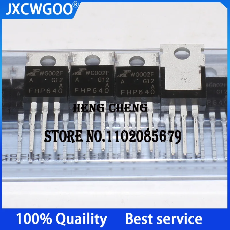 10PCS 100%New Original FHP640A FHP640 TO-220 N-channel 200V 18A Field-effect transistor