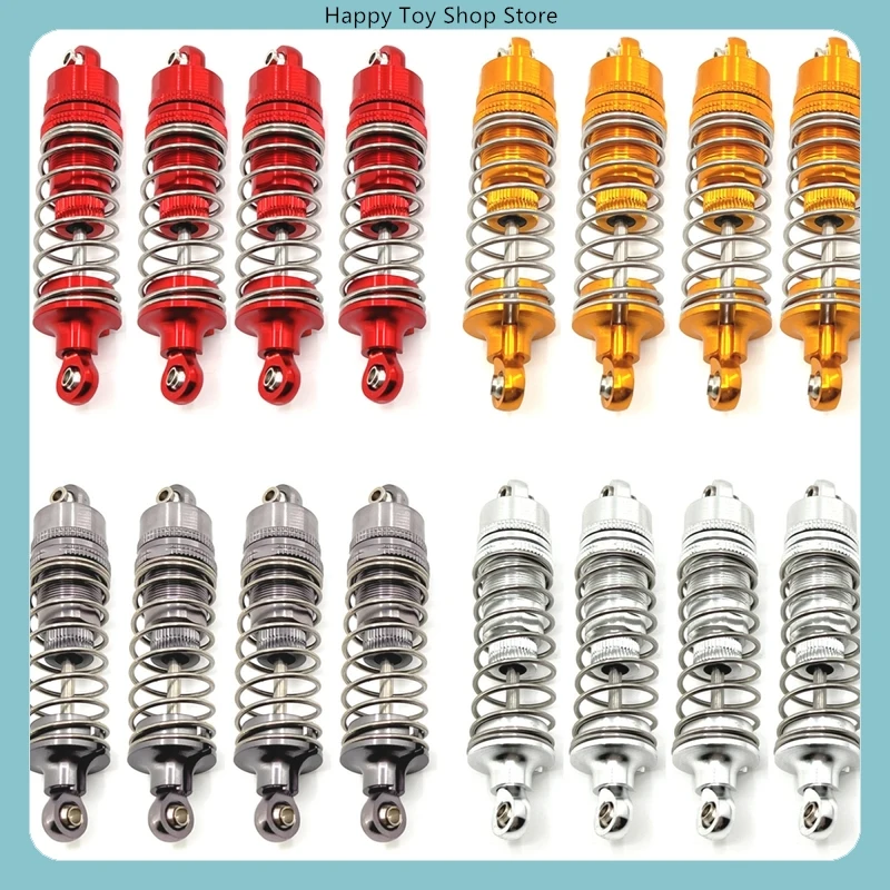 

​​WLtoys 1/10 Scale RC Car 104016 104018 Metal Upgrade Hydraulic Front Rear Shock Absorber Spare Parts​