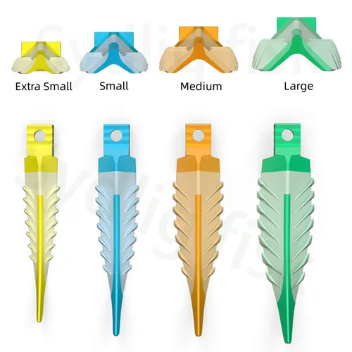 Imagen 2 del producto Bandas de matriz Dental NITI, anillo de abrazadera de matriz de Metal, sistema de matriz contorneada seccional, pinzas de cuña compuesta adaptable Interdental