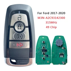 HNKeys oryginalny dla Jeep Cherokee 5 przycisk inteligentny kluczyk samochodowy 433 MHZ 4A Chip FCCID GQ4-54T