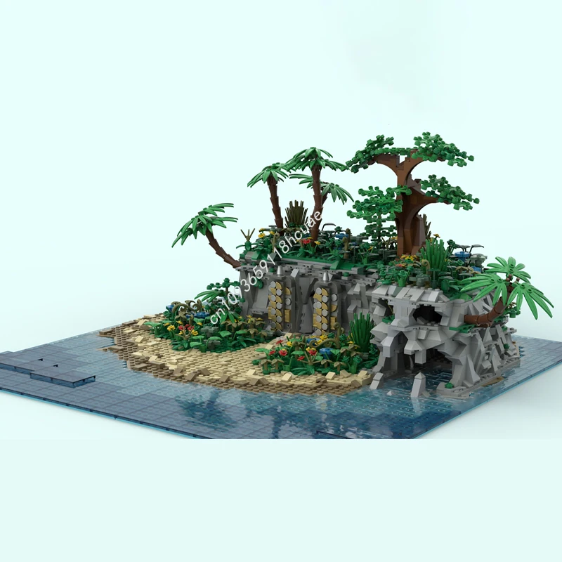 

2855pcs MOC The Skull Island Pirates Building Blocks Christmas Gift Handmade DIY Perfect for Creative Adults
