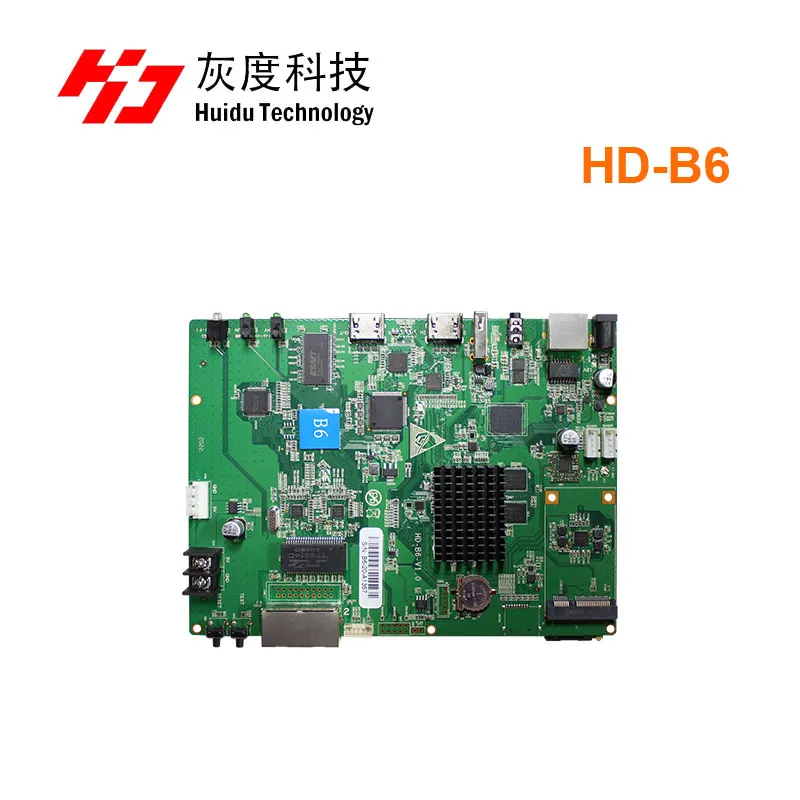 

Huidu B6 Four-in-one Player Integrating Synchronous Playback Asynchronous Playback and Video Zooming of U-disk Playback Box