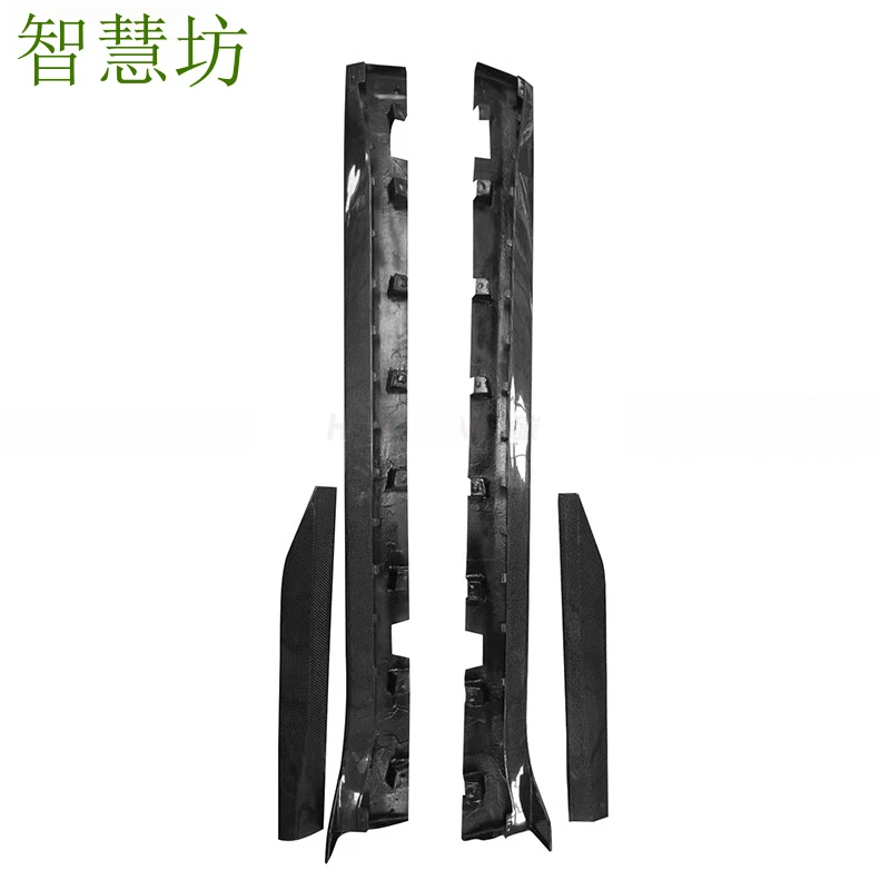 

Suitable for Ford Mustang, carbon fiber modified GT500 side skirts, side splitters, and small body kits