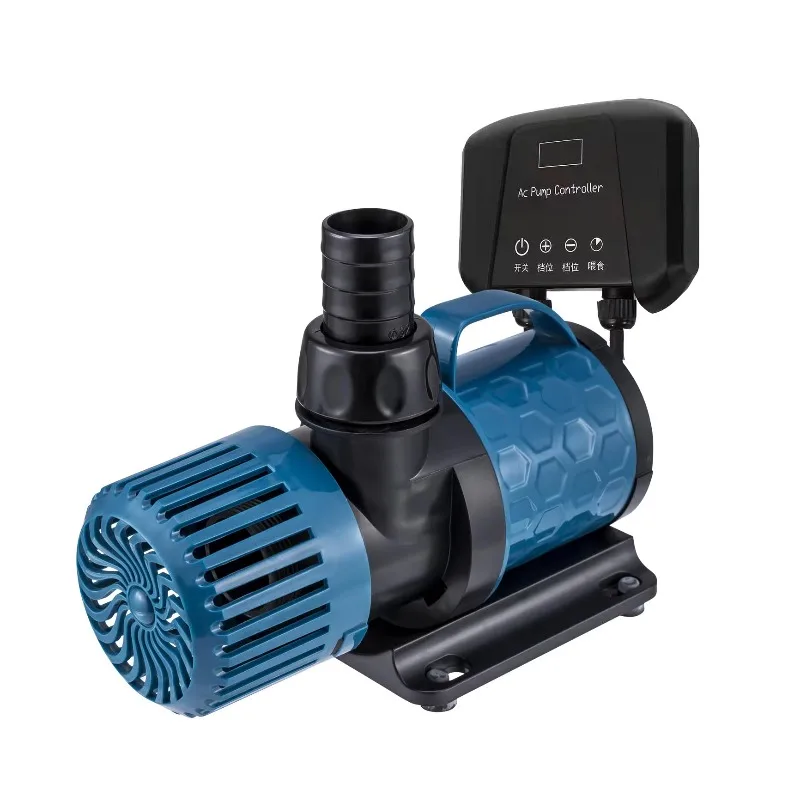 Aquarium Accessories Flow Adjustable Auto Shut Off Variable Frequency Sump Water Pump for Aquarium 1.5-2Meter