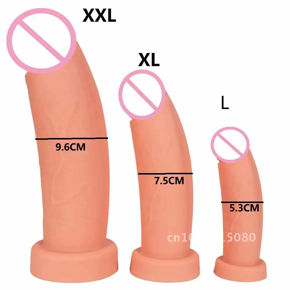 L/XL/XXL enorme consolador Anal pene falso estimular el ano Vaginal 18 juguetes sexuales para mujeres/hombres masturbadores Realistas Buttplug juguetes anales