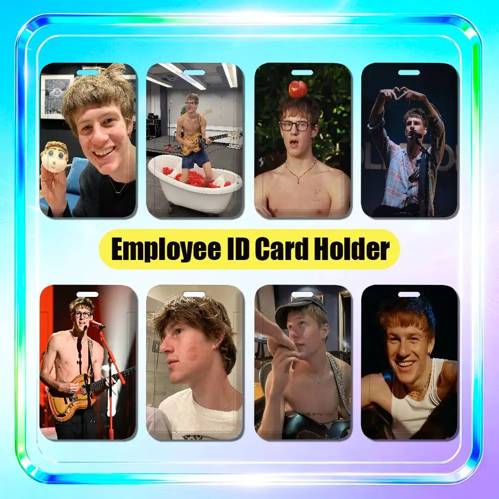 For Malcolm Todd Employee ID Card Holder Office Badge Work Student Bank Credit Hard Holders Case Shell
