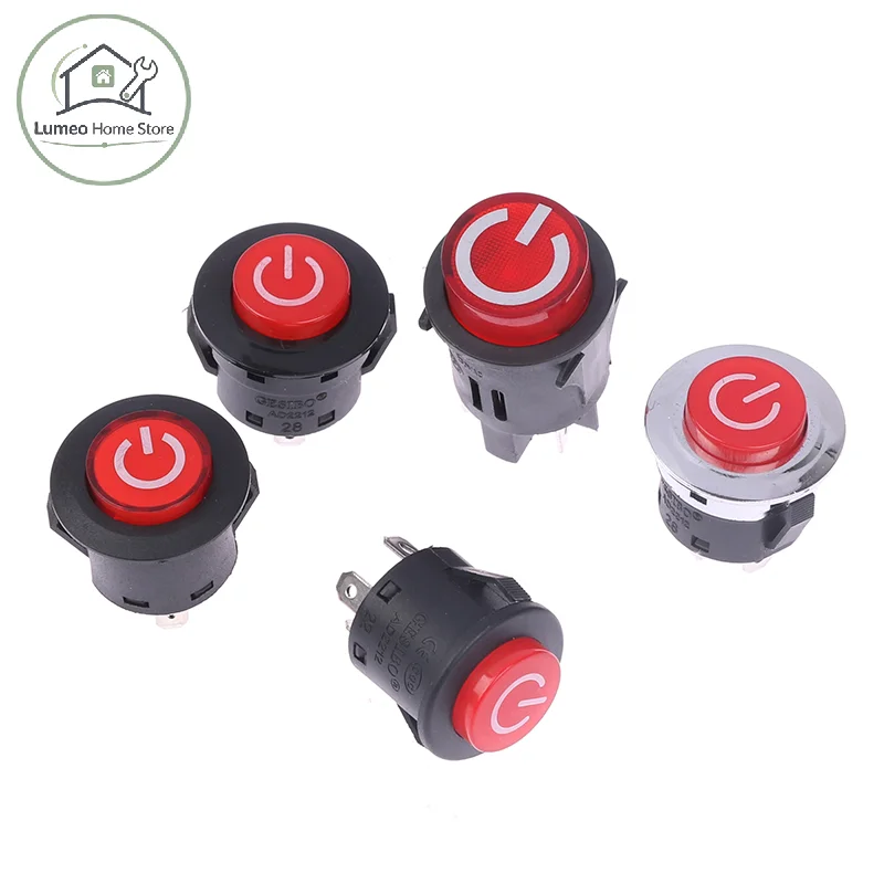 One Button Start Switch For Children's Electric Car 3-pin Power Switch For Baby Battery Car