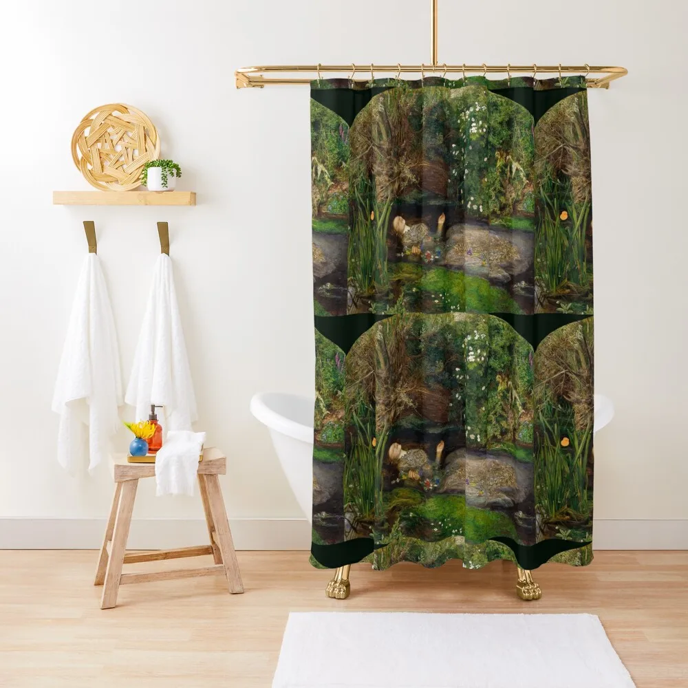 

Subtly Ruined Ophelia - Rubber Ducky Shower Curtain Shower For Bathroom Set Bathroom Accessories Curtain