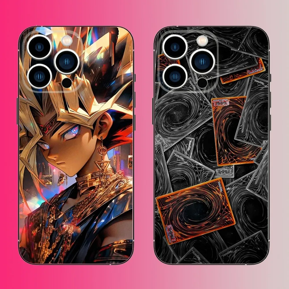 Yu gi oh Yami Atem Phone Case For iPhone 16,15,14,13,12,11,Pro,Max,Plus,Mini,X,XS,XR,8,7,6,S,SE Soft Black Case