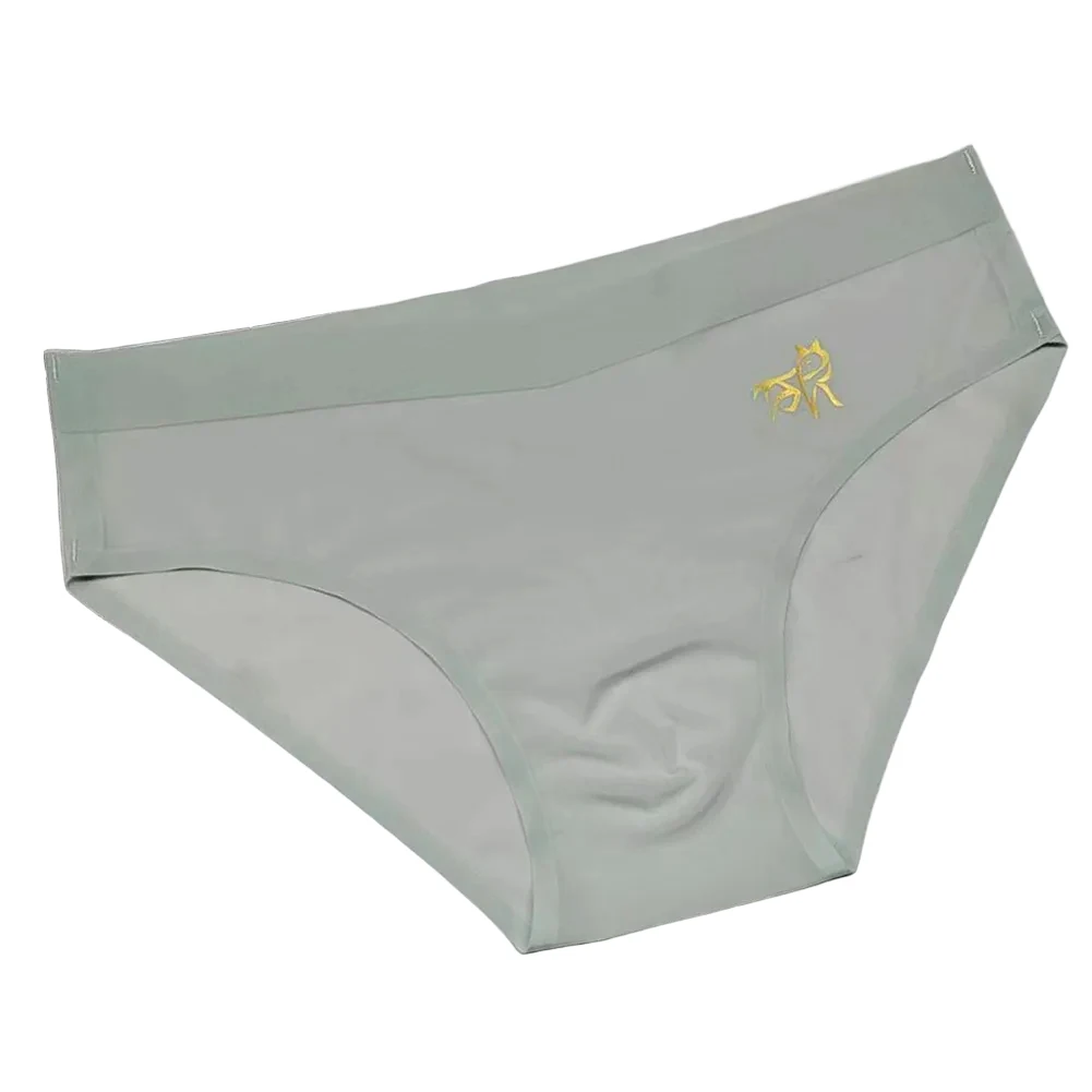 

Men's Ice Silk Briefs Transparent Lingerie Seamless Quick Dry Trunks Trendy Underwear Panties Ultra-Thin Underpants Knickers