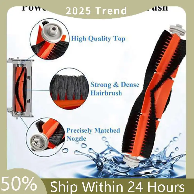 فرشاة جانبية رئيسية فلتر HEPA ممسحة قماش كما هو موضح قطع غيار بلاستيكية لشاومي Mijia 1C STYTJ01ZHM 1T STYTJ02ZHM