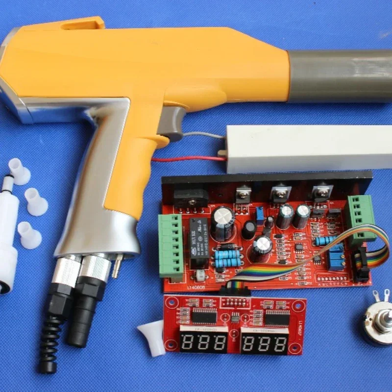 Whole set digital manual electrostatic powder coating spray gun system for Gema