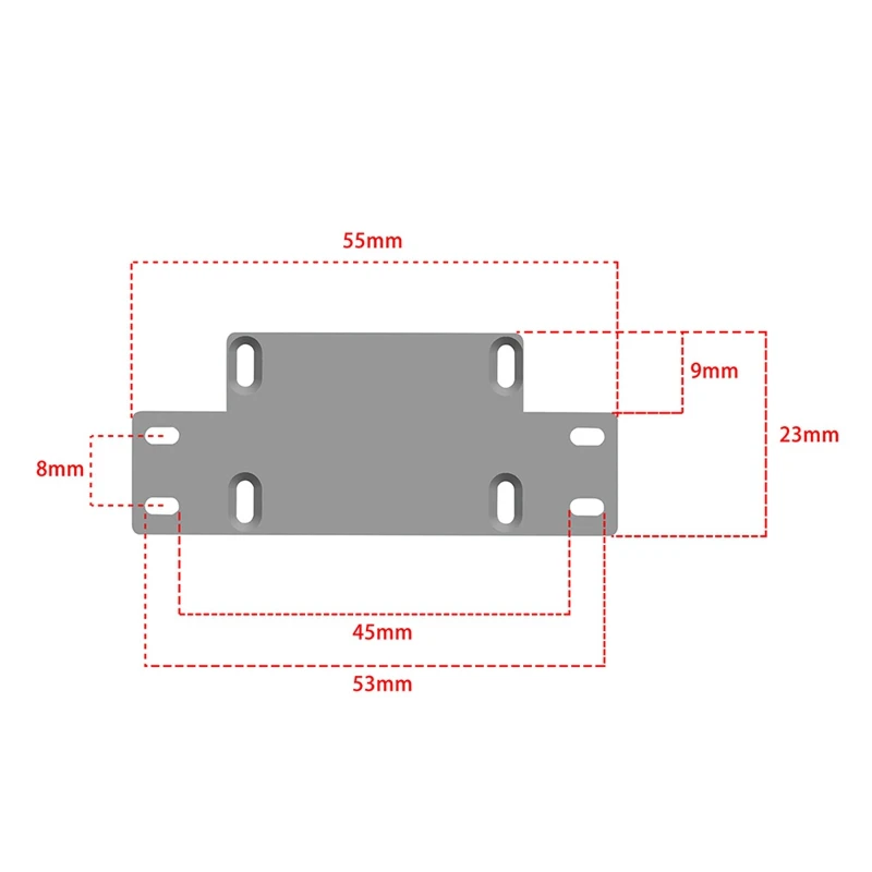 Metal duplo motor simulado guincho para RC Crawler carro, peças de atualização, acessórios, axial, SCX10, Traxxas, TRX4, D90, KM2, 1:10