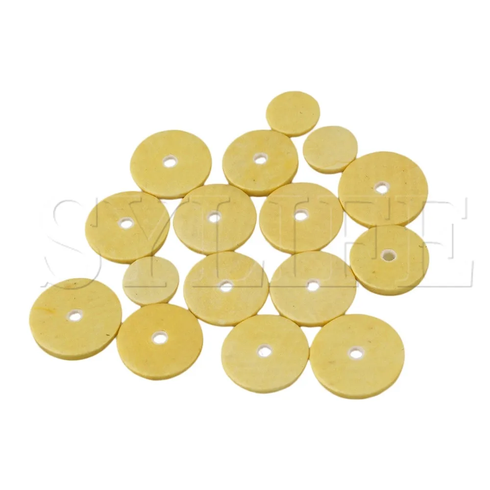 16pcs Replacement Deluxe Flute Pads Musical Wind Instrument parts