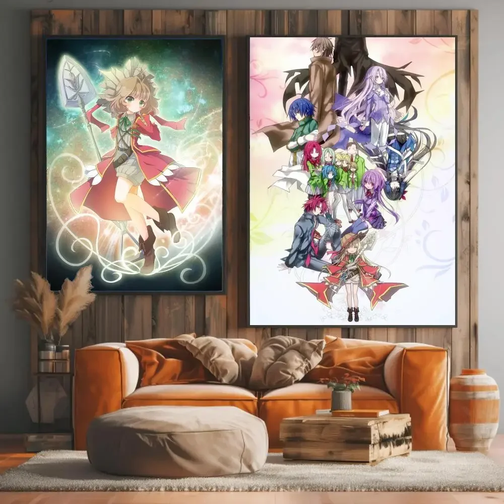 anime S-Sunday Without God-D Painting Calligraphy Elegant Botanical Decor for Living Room Modern Interior Design