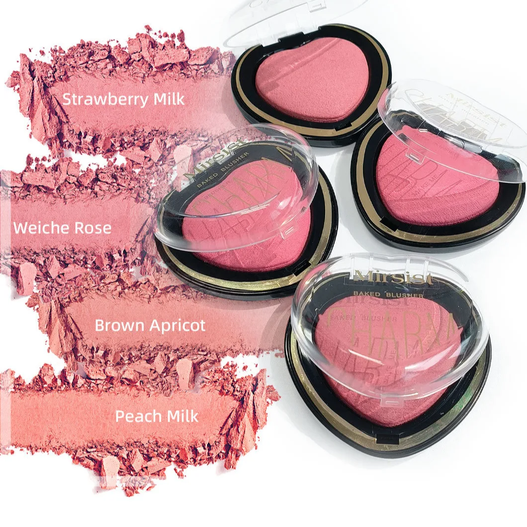 

A touch of blush powder blusher cream, matte, naturally enhance skin tone, low saturation, easy to blush and dye mousse texture