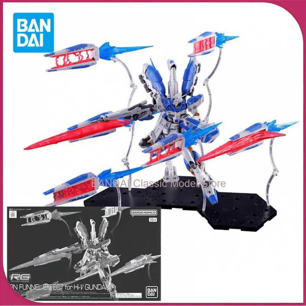 

Bandai Gundam Special Effects Kit Fin Funnel Effect For Hi-v Gundam Action Figures Mobile Suit Toys for Boys Gifts