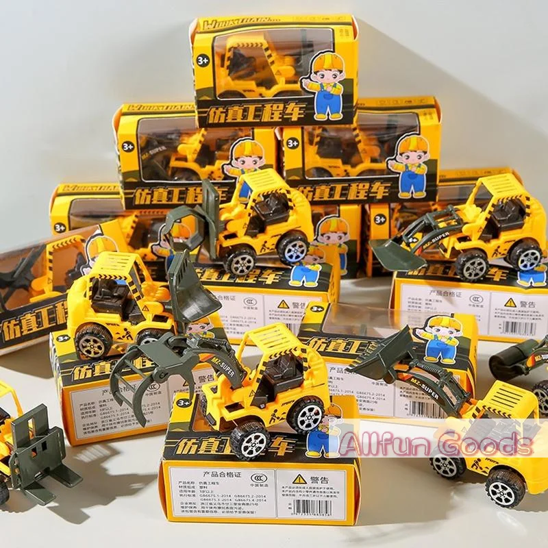 [TG835]Inertial Driving Construction Truck Toy Small Excavator Plastic Dump Truck Toy Digger Vehicle For Children