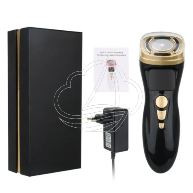 HIFU Ultrasonic Facial Device EMS Microcurrent Skin Rejuvenation Instrument Home Face Import Massager