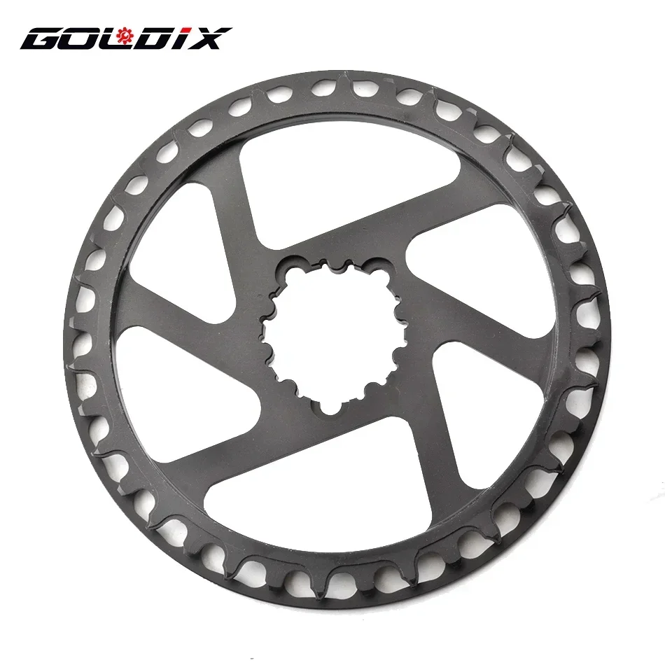 GOLDIX Children\'s Bicycle Crankset Chainring 28/30/32/34/36T Direct Mount Chainwheel for SRAM 3-Bolt Single Speed Crankset