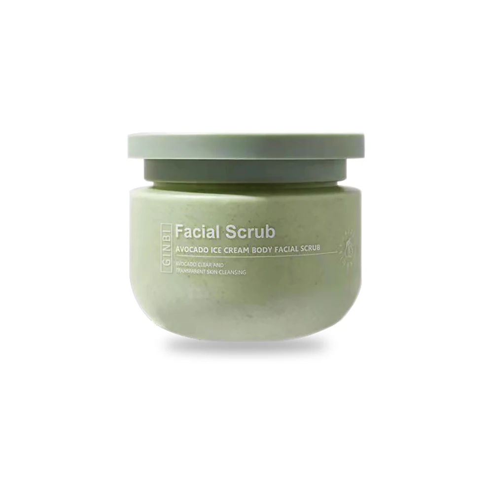 Avocado Ice Cream Body Scrub Exfoliating Body Polish Moisturizing Skin Care Deep Cleansing Body Care Scrub