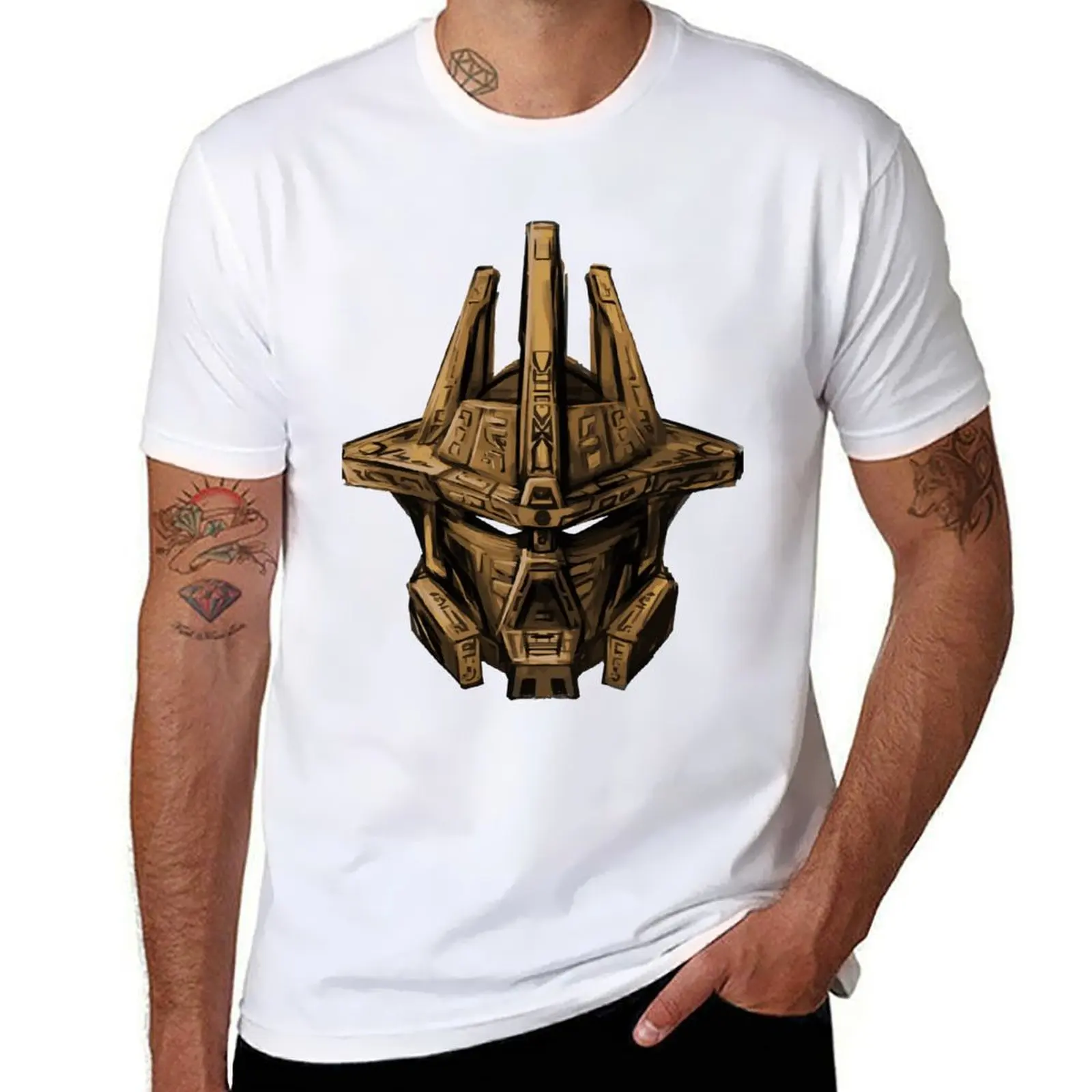 

Mask (G1 of Creation Form) T-Shirt Abstract Pattern Print Top