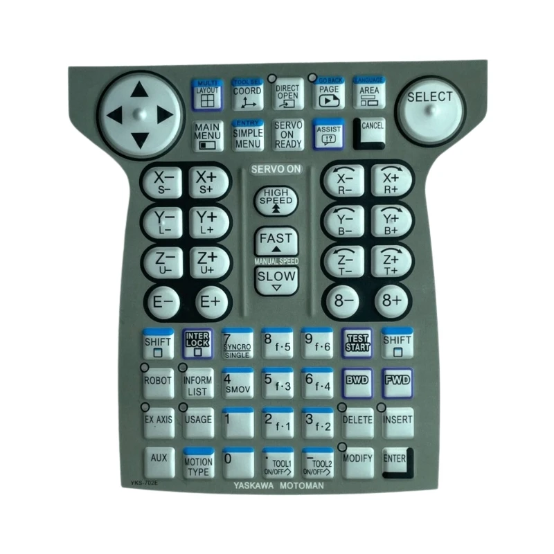 

New Yaskawa YKS-702E Teach Pendant Membrane Keypad In Stock