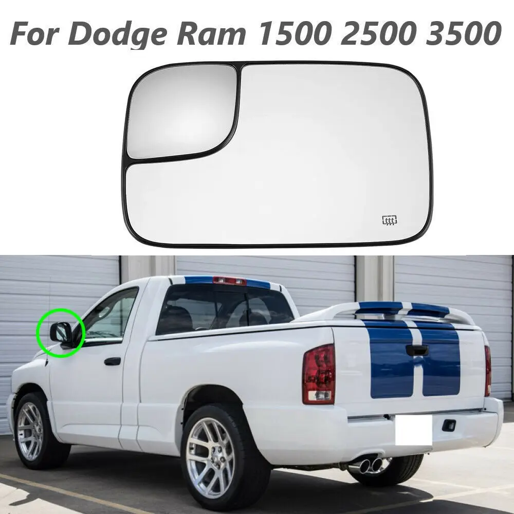 

Applicable Dodge 1500 2500 3500 05-09 Rearview Mirror Lens with Heating 5161011AA