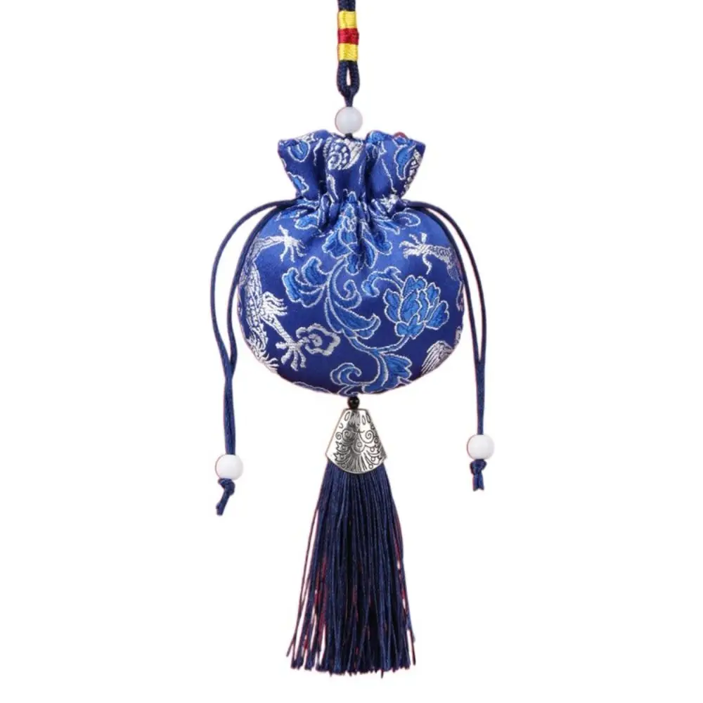Smooth Flower Women Sachet Embroidery Hanging Jewelry Storage Bag Bedroom Decoration Pendant Jewelry Packaging Children