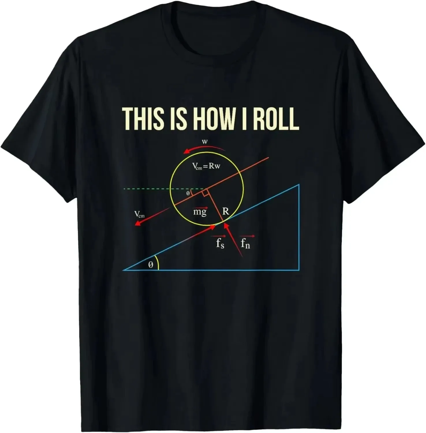 Men's Tops Quantum Physics Student Science T-Shirt Cotton Printed Graphic T Shirts Women's T Shirt Camiseta Casual Short Sleeve
