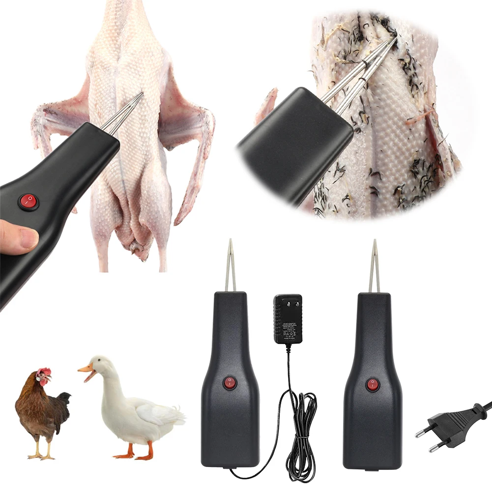 

Plug-in Electric Poultry Hair Plucking Device Short-haired Hair Remover Handheld Short Hair Plucker Tools for Chicken Duck Goose