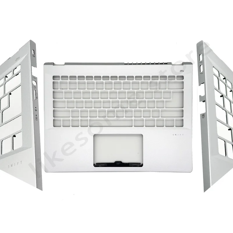 Original New Replace Case for Acer Swift 14 Go SFG14-71 SFG14-72 N21C2 Laptop Upepr Top Case Palmrest Cover Silvery