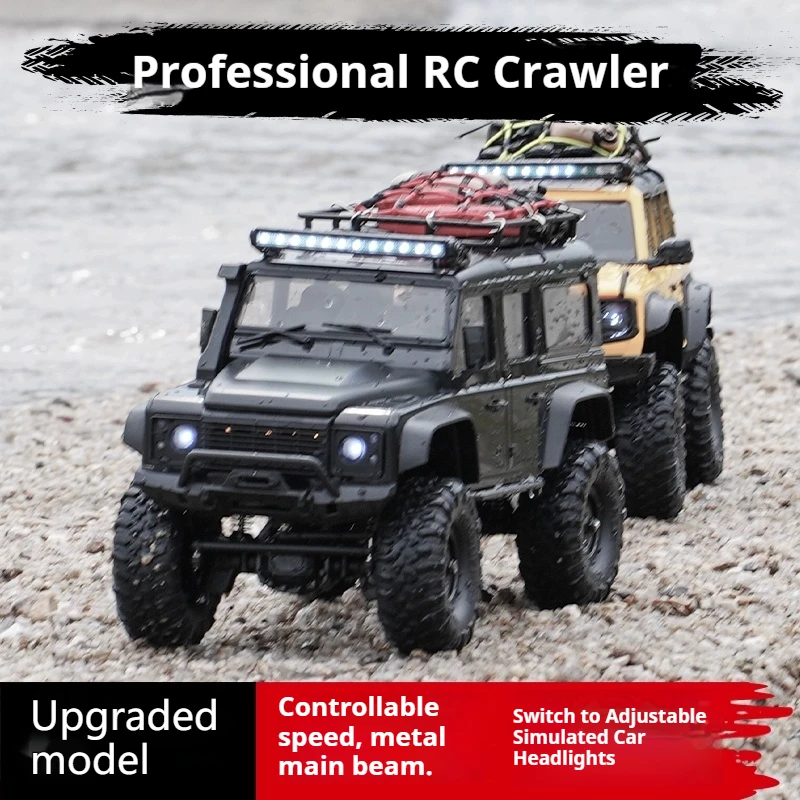 New Upgrade and optimize  2025 HB-R1601-R1603 1:16 horse Rc Remote Control Model Simulation Car 4WD Off-road climbing car Boys'