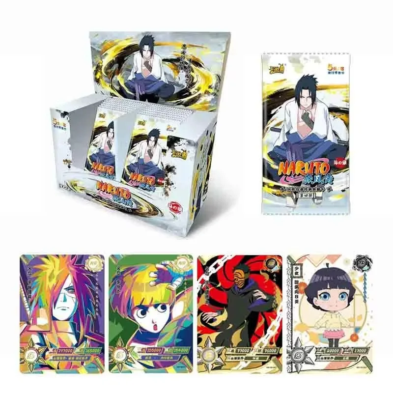 Wholesale Narutoes Collection Trading Cards Tier 3 Wave 4 Game Players Kayou Trading Cards Toys Christmas Gift